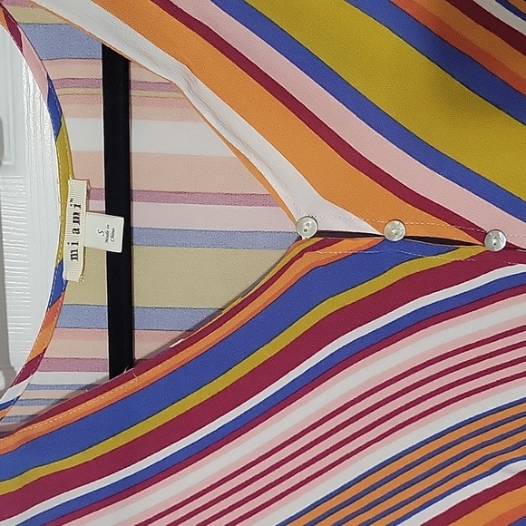 Francesca's Striped Summer Top/ 2 for $10  buy two and save on shipping - Picture 2 of 3